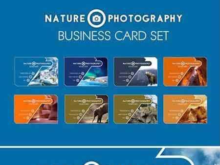 FreePsdVn.com 1803226 TEMPLATE nature photography business card set 2204748 cover