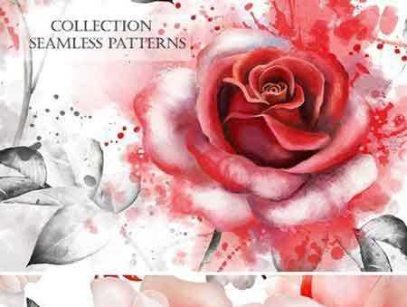 FreePsdVn.com 1803289 STOCK floral seamless patterns 2204708 cover