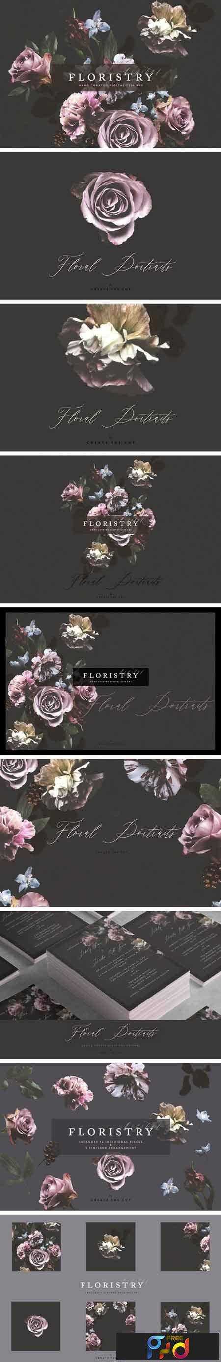 FreePsdVn.com 1804121 STOCK digital floristry floral portraits 2076806