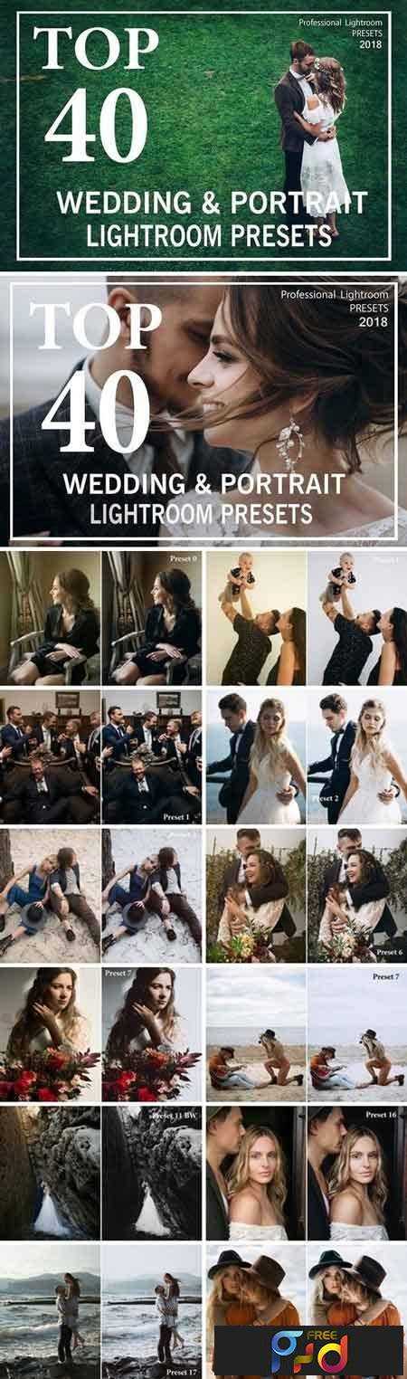 TOP 40 Wedding Lightroom Presets