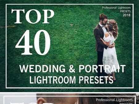 FreePsdVn.com 1804134 LIGHTROOM top 40 wedding lightroom presets 2032206 cover