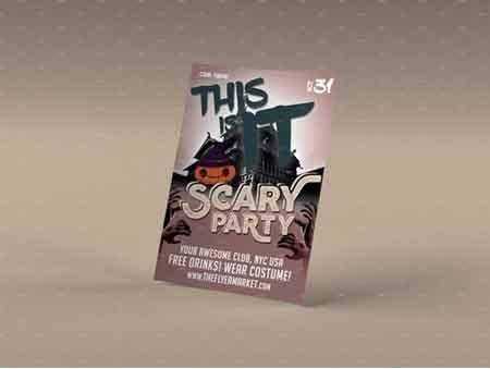 FreePsdVn.com 1804168 TEMPLATE scary party photoshop flyer template 1965059 cover