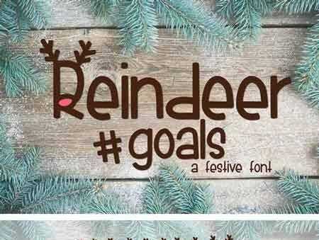 FreePsdVn.com 1804199 FONT reindeer goals 2018228 cover