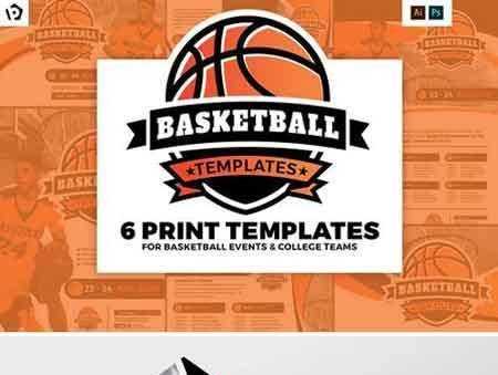 FreePsdVn.com 1804228 TEMPLATE basketball templates pack 2225291 cover