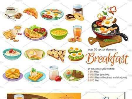 FreePsdVn.com 1804231 TEMPLATE breakfast menu set 2230847 cover