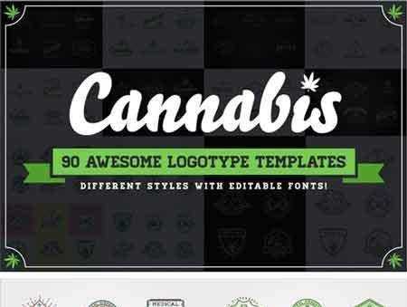 FreePsdVn.com 1804267 VECTOR awesome cannabis logotype templates 2182057 cover
