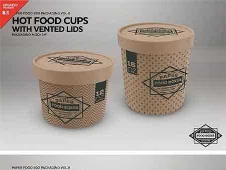 FreePsdVn.com 1805054 MOCKUP hot food cups w vented lids mockup 2181805 cover