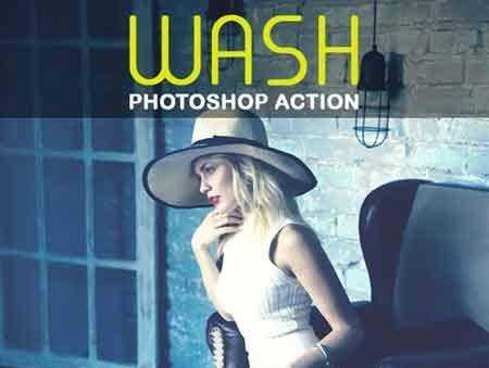 1805095 Wash Photoshop Action 21650465