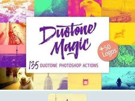 FreePsdVn.com 1805104 PHOTOSHOP duotone magic photoshop actions 2170476 cover