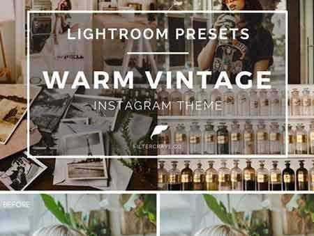 1805143 Warm Vintage Lightroom Presets IG 2373255