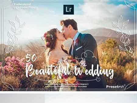 FreePsdVn.com 1805170 LIGHTROOM 50 pro wedding presets collection 2395838 cover