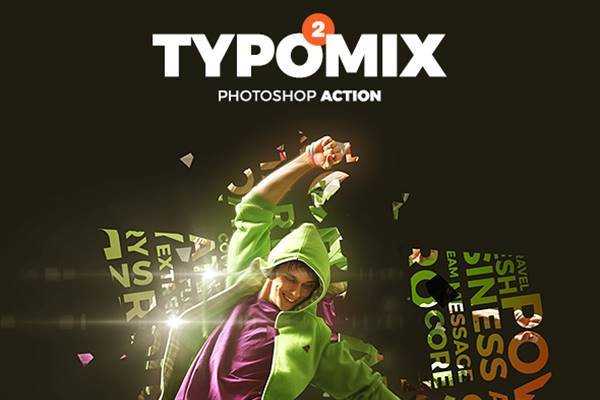 1805264 TypoMix 2 Photoshop Action 21687410