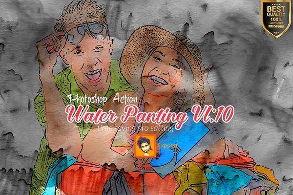 FreePsdVn.com 1805286 PHOTOSHOP water panting photoshop action vl 10 2433560 cover