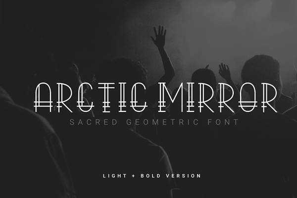 FreePsdVn.com 1806028 FONT arctic mirror sacred font 2496562 cover