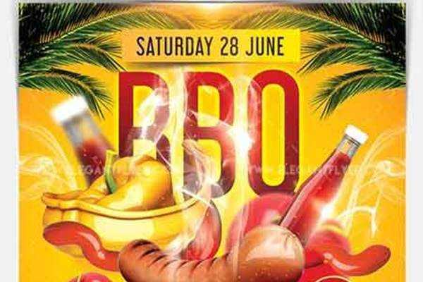 1806092 BBQ Party – Flyer PSD Template