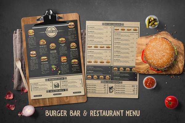 FreePsdVn.com 1806160 TEMPLATE burger bar restaurant menu 2498865 cover