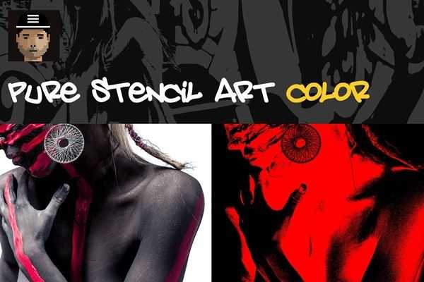FreePsdVn.com 1806163 PHOTOSHOP pure stencil art vol2 color 2487425 cover