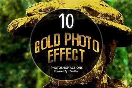1807059 Gold Photo Manipulation Action 22007760