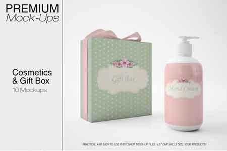 Freepsdvn.com 1807109 Mockup Cosmetics Gift Box Set 3457847 Cover