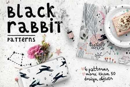 FreePsdVn.com 1807128 STOCK black rabbit patterns 2469744 cover
