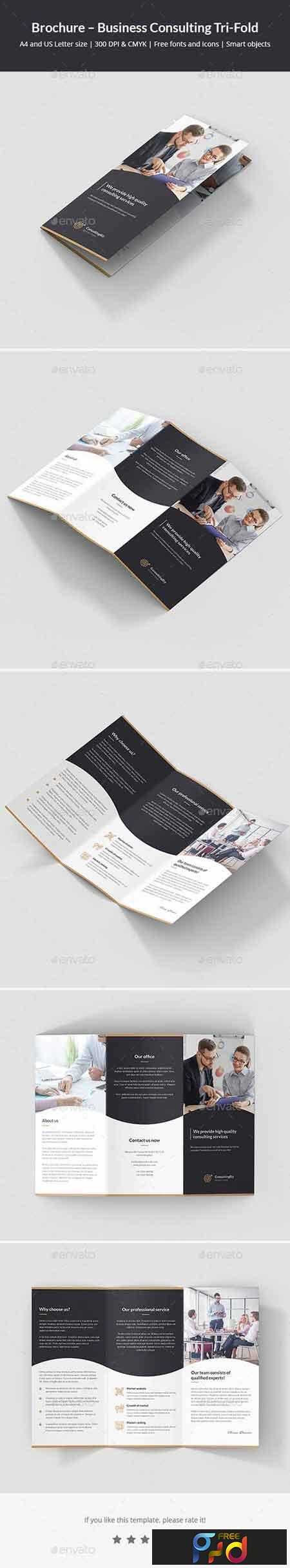 Brochure   Business Consulting Tri-Fold