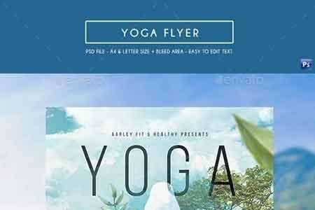 FreePsdVn.com 1807211 TEMPLATE yoga flyer 17308230 cover