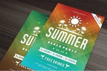FreePsdVn.com 1807262 TEMPLATE summer beach party flyer template 1452407 cover