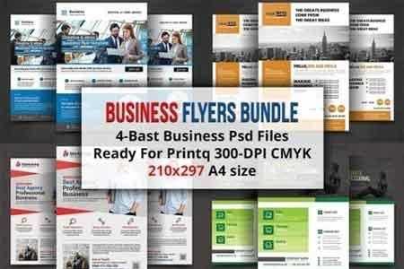 FreePsdVn.com 1807291 TEMPLATE business flyers bundle 1521058 cover