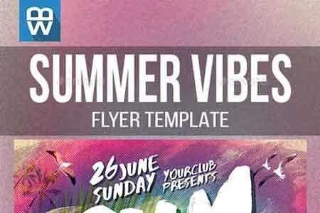 1808007 Summer Vibes Flyer Template 16498200