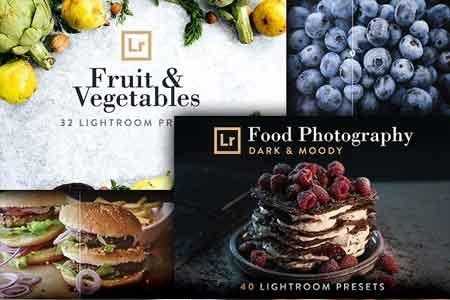 FreePsdVn.com 1808066 LIGHTROOM food bundle 72 lightroom presets 2645102 cover