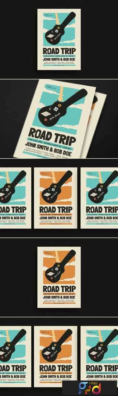 Road Trip Gigs Event Flyer