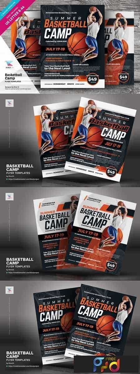 FreePsdVn.com 1808092 TEMPLATE basketball camp flyer templates 2708445