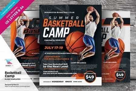 FreePsdVn.com 1808092 TEMPLATE basketball camp flyer templates 2708445 cover