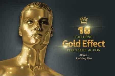 FreePsdVn.com 1808137 PHOTOSHOP 10 gold sparkling stars 3465608 cover