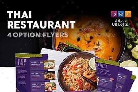 FreePsdVn.com 1808162 TEMPLATE thai restaurant menu flyers 5 4 options 22218442 cover
