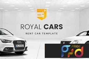 Freepsdvn.com 1808217 Template Royal Cars Rent Car Psd Template 20738660 Cover