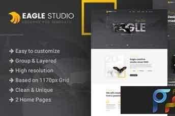 1808219 Eagle Studio – Creative PSD Template – 22132185