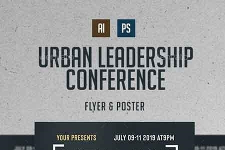 FreePsdVn.com 1809031 TEMPLATE urban leadership conference flyer 22302542 cover