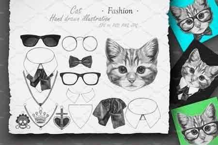 FreePsdVn.com 1809070 VECTOR cat fashion 2544478 cover