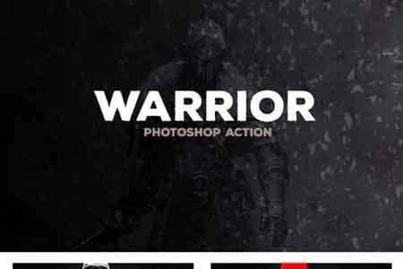 FreePsdVn.com 1809212 PHOTOSHOP warrior photoshop action 38 18719124 cover