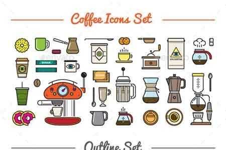 FreePsdVn.com 1809270 VECTOR great 32 32 vector coffee icons set 10498144 cover