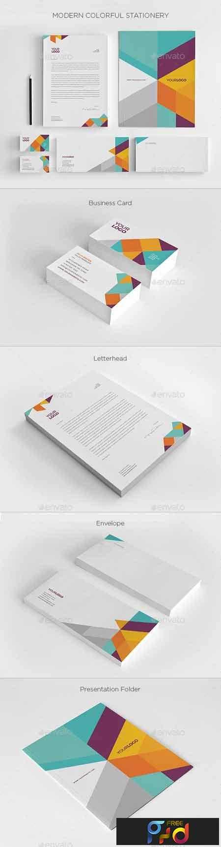 1809296 Modern Colorful Stationery 7717605 1