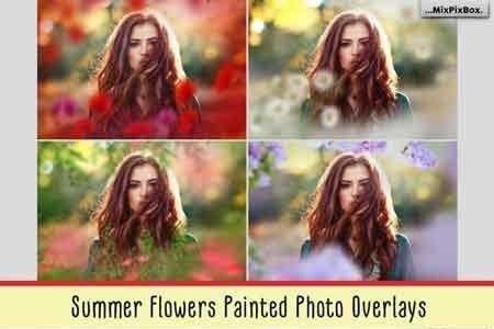 FreePsdVn.com 1810047 STOCK summer flowers painted overlays 3474184 cover