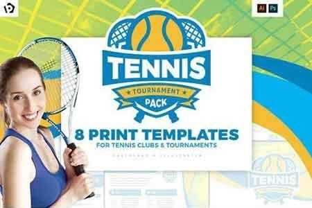 FreePsdVn.com 1810073 TEMPLATE tennis templates pack 2601123 cover