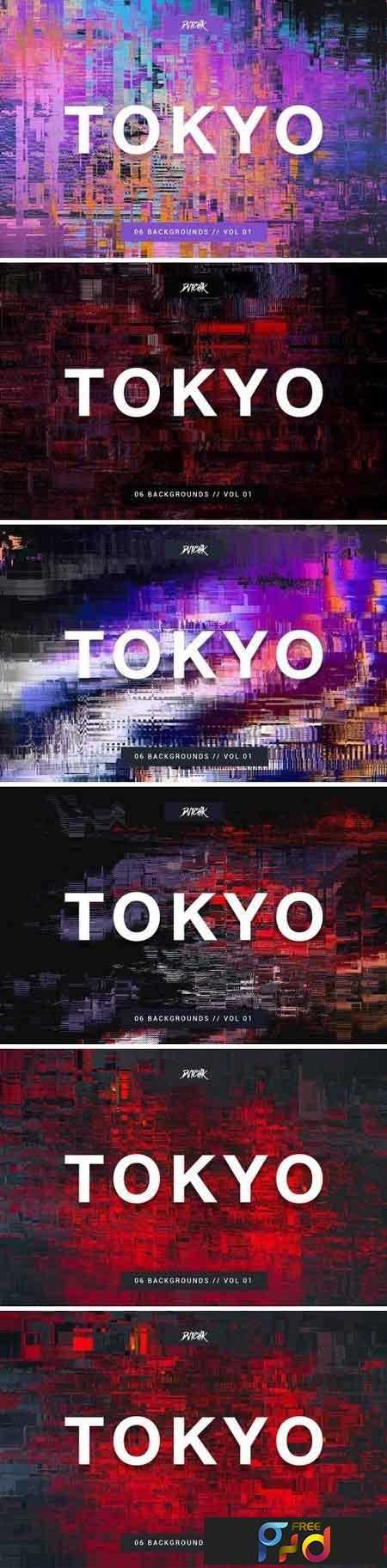 FreePsdVn.com 1810127 STOCK tokyo city glitch bgs vol01 2802233