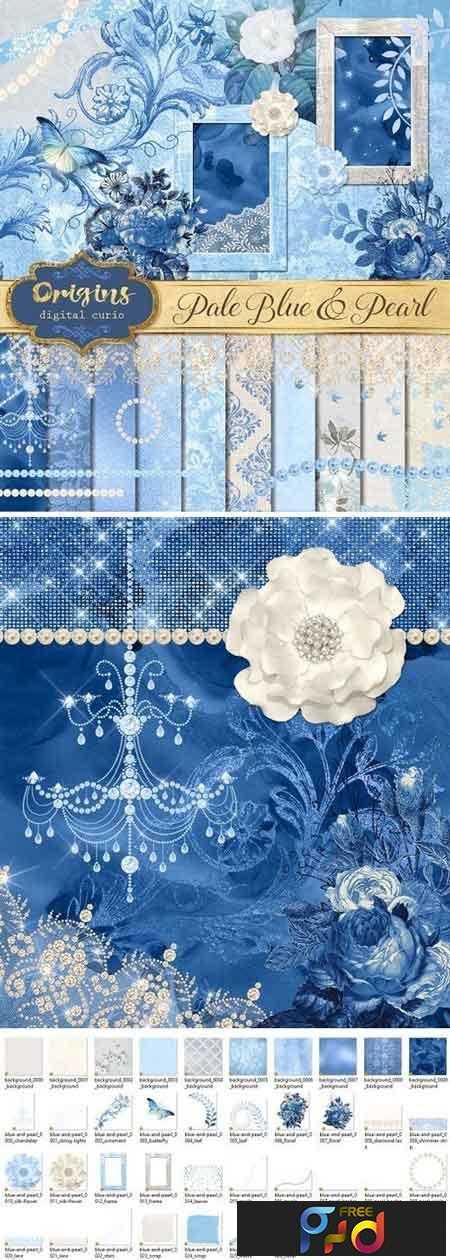 FreePsdVn.com 1810295 STOCK pale blue and pearl graphics 1908777