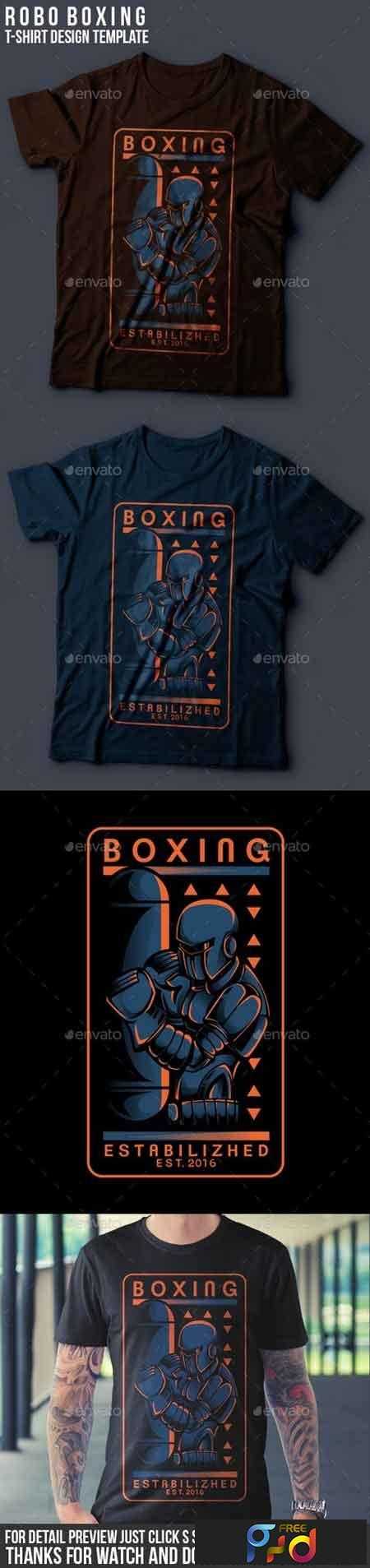 FreePsdVn.com 1811199 VECTOR robo boxing t shirt design 18532012