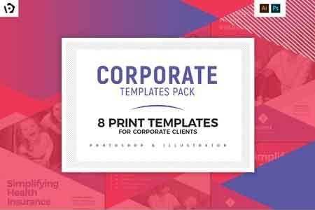 1812021 Modern Corporate Templates Pack 2717082