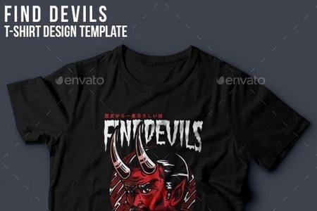 FreePsdVn.com 1812092 VECTOR find devils t shirt design 20451670 cover