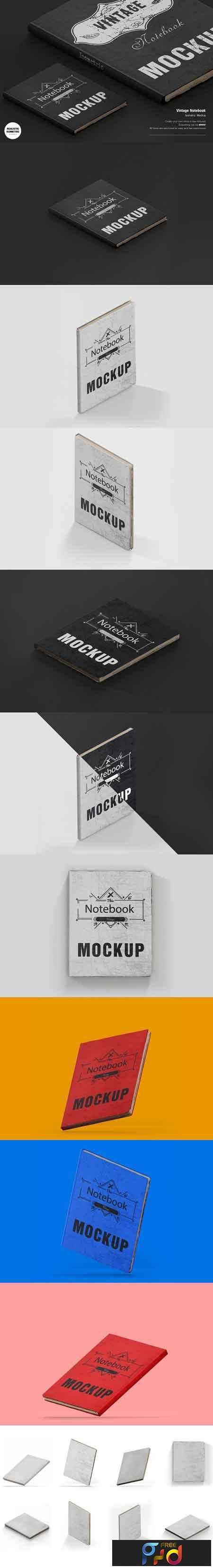 FreePsdVn.com 1812199 MOCKUP vintage notebook mockup 2905309